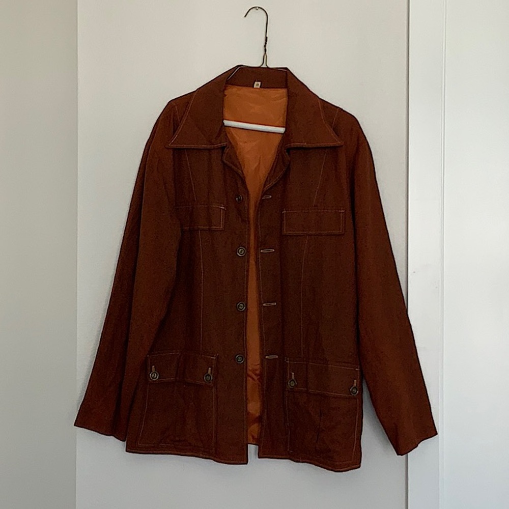 Rust Colored Men’s Jacket
